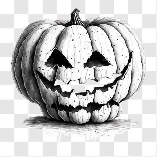 Baixe Desenho Fofo de Abóbora para o Halloween PNG - Creative Fabrica