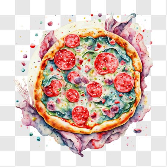 Pepperoni Pizza cursor – Custom Cursor