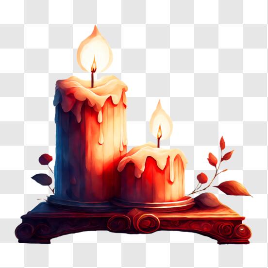 Blog, candle, fire, flame, light, melting, wax icon - Download on