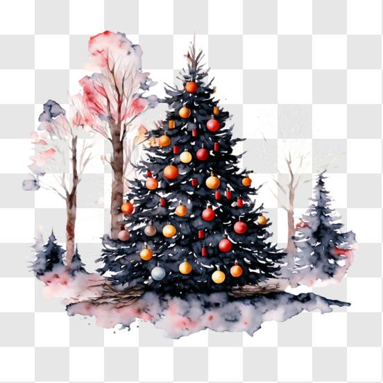 clipart del giorno di natale in bianco e nero