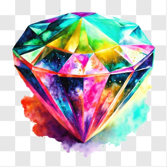 Stylo Diamant Paillettes colorés