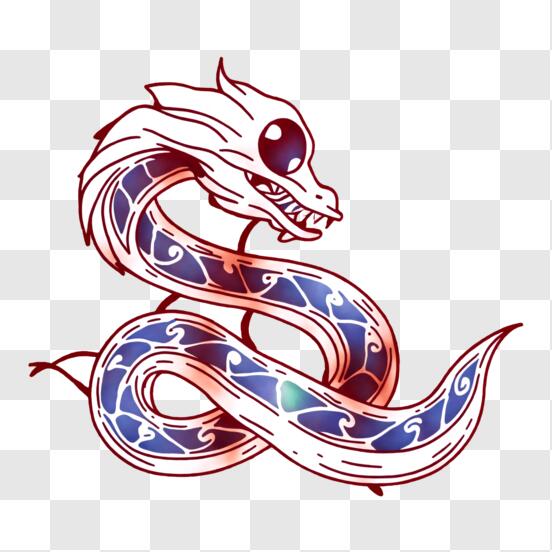 Cobra Circulada PNG , Serpente, Desenho Animado, 3d PNG Imagem