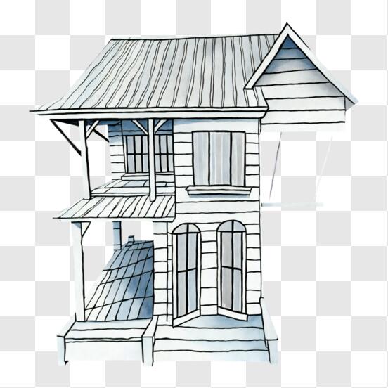 Small House Drawing by NickKoyArt on DeviantArt