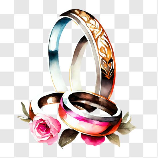 Engagement ring PNG Designs for T Shirt & Merch