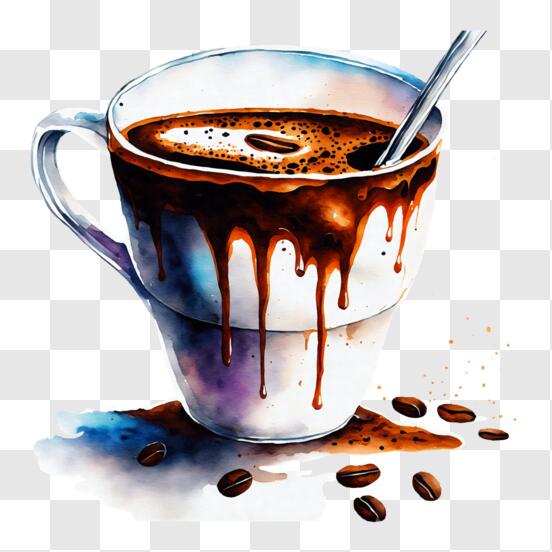 Coffee Spill PNG - Download Free & Premium Transparent Coffee
