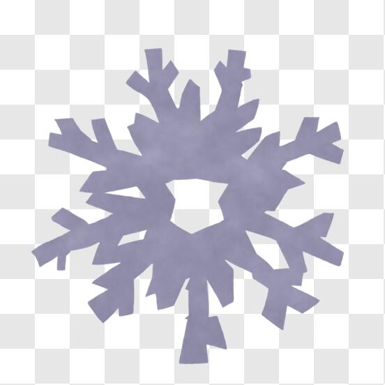 Icono Copo Nieve Simple Diseño Estilo Línea Sobre Fondo Blanco