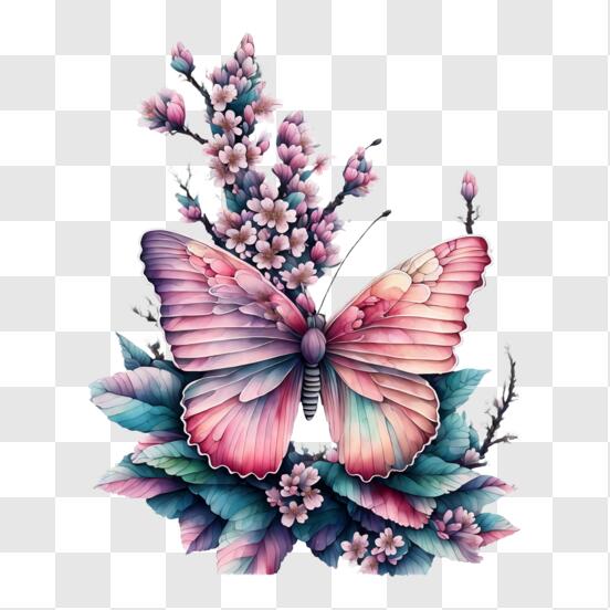 Décoration Or Rose Papillon 3D, Mode en ligne