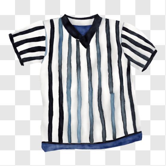 🦓 Striped Sports Shirt 🦓