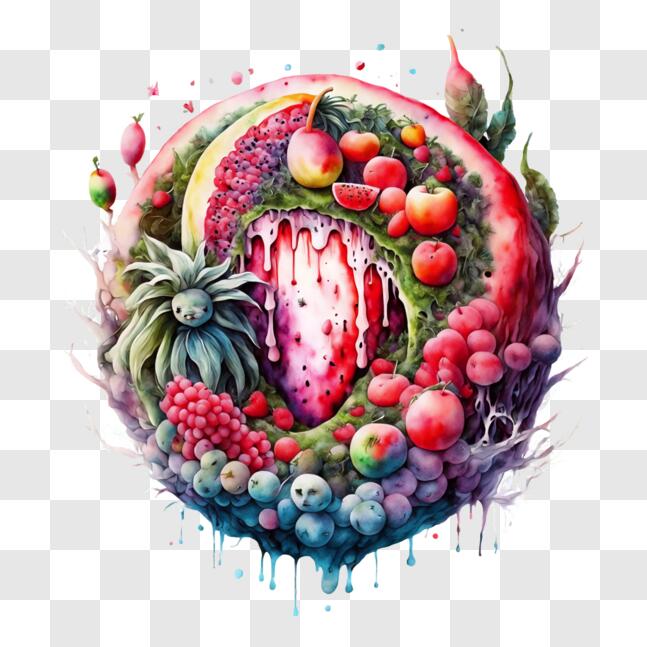 Fruits Pixel Art Set PNG Graphic by Melon Studio · Creative Fabrica