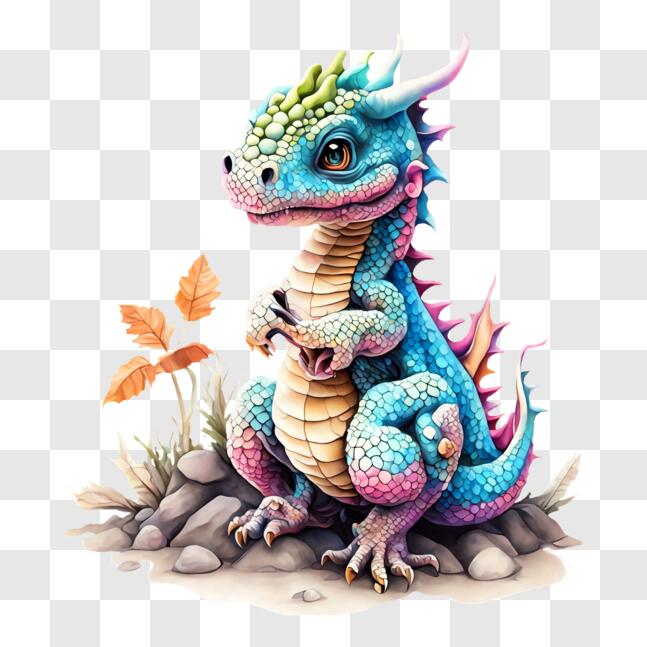 Dragon Mania Legends Dragão chinês azul Chama, dragão, azul, dragão, bebê  png