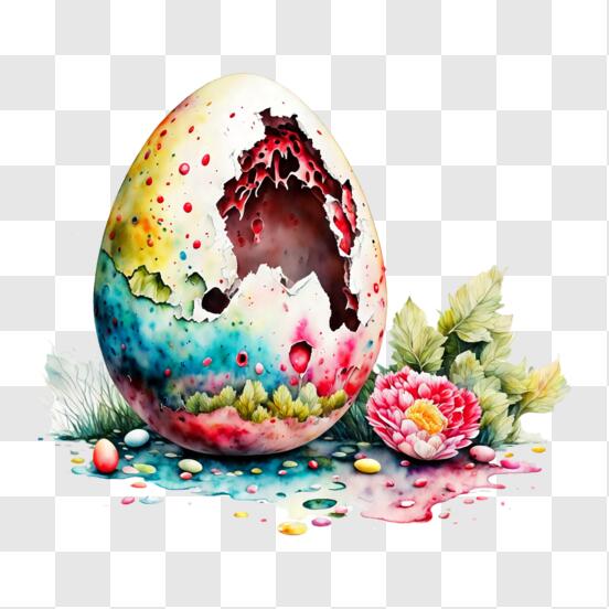 Easter Chocolate Eggs Close Up transparent PNG - StickPNG
