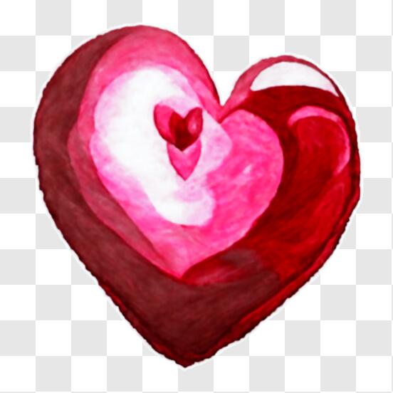 Dia Dos Namorados Pequena Ilustração Rosa Amor Bolo Lindo Bolo De