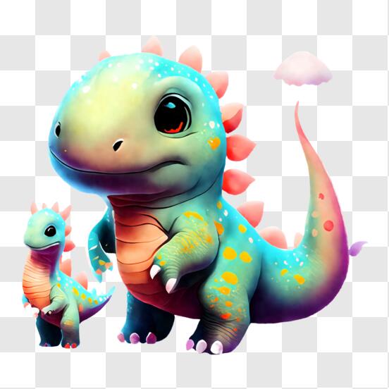 Design PNG E SVG De Bebê Fofo Personagem De Dinossauro Desenho