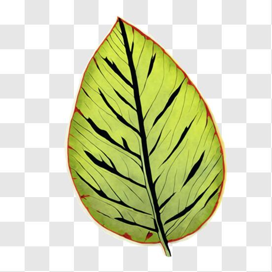 Baixe Pintura de Sapo Vibrante em Folhas Verdes PNG - Creative Fabrica