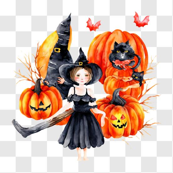 Fantasia Infantil De Halloween Bruxa Com Morcegos Meninas