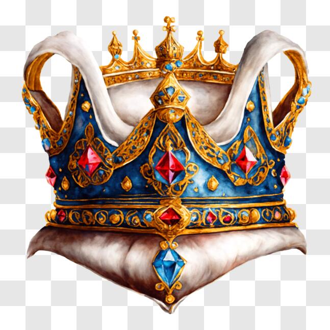 Accessoires Rois et Reines couronne royale roi & reine Adulte