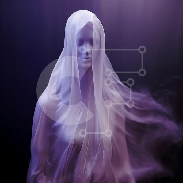 Floating Mannequin in Art Installation stock photo Creative Fabrica