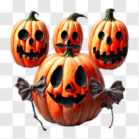Design De Coruja Com Cara Assustada De Halloween Em Um Fundo