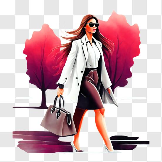 Business Woman png download - 1000*1500 - Free Transparent Walking