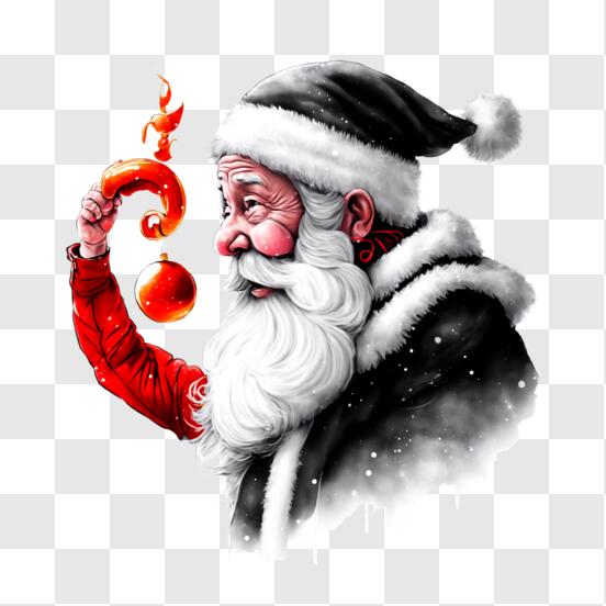 Amazon.com: Ho Ho Ho Merry Christmas Fun Santa Claus Drawing For Holiday  Long Sleeve T-Shirt : Clothing, Shoes & Jewelry