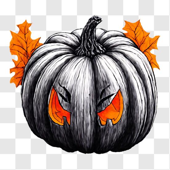 clipart visage de jack o lantern