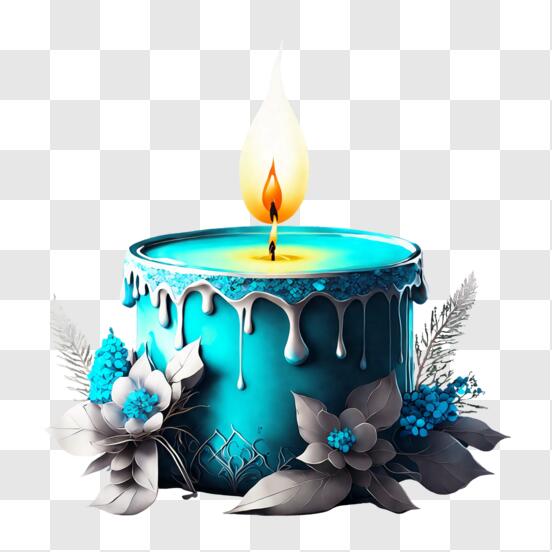 Blue Candle PNG - Download Free & Premium Transparent Blue Candle PNG  Images Online - Creative Fabrica