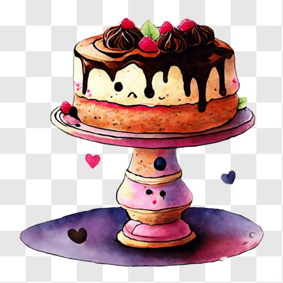 Décoration de gâteau « Joyeux anniversaire » · Creative Fabrica