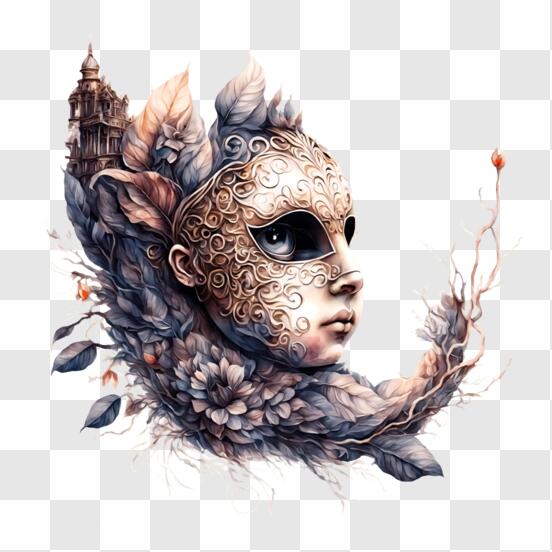 Mascara Carnaval (descarga gratuita PNG) - Arte con Photoshop
