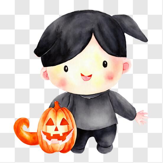 3d Personagem De Desenho Animado Do Feriado De Halloween Crianças