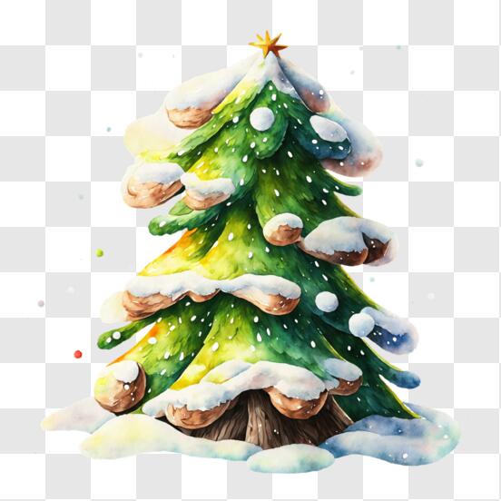 Download Festive Christmas Tree Decoration PNG Online - Creative