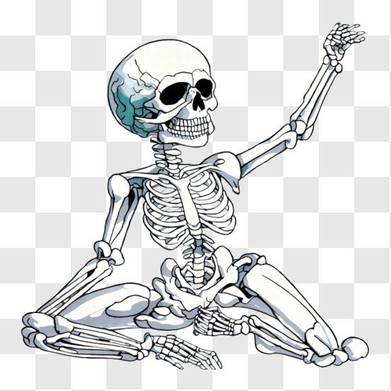 Pose Skeleton Human Child Dog Skeleton Body Chan Pale Color Youth