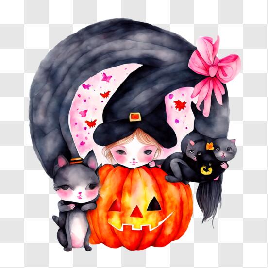 Desenho De Jogos Halloween Para Crianças PNG , Desenho De Dia Das Bruxas,  Desenho Infantil, Desenho De Jogo PNG Imagem para download gratuito