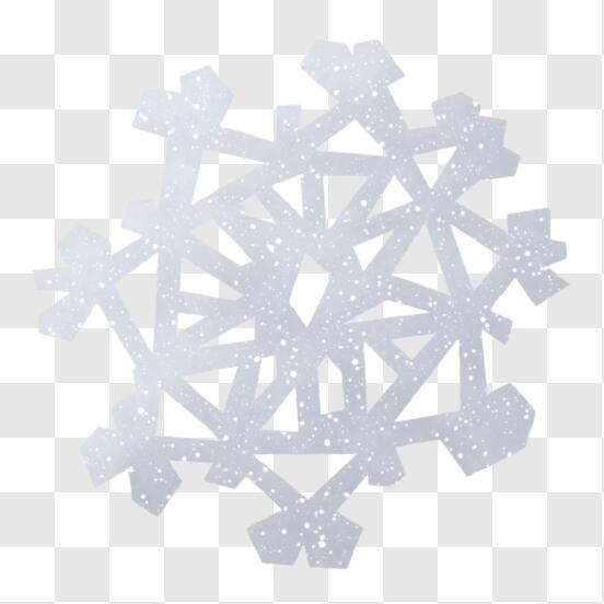 Winter Snowflake Banner - The Happy Scraps