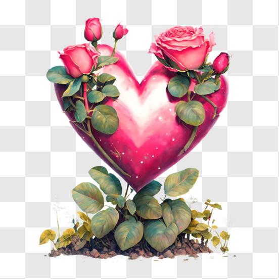 Heart Coquette Valentine Sticker