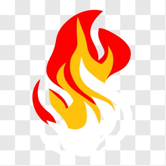 design de logotipo de chama. ícone de fogo, símbolo da indústria