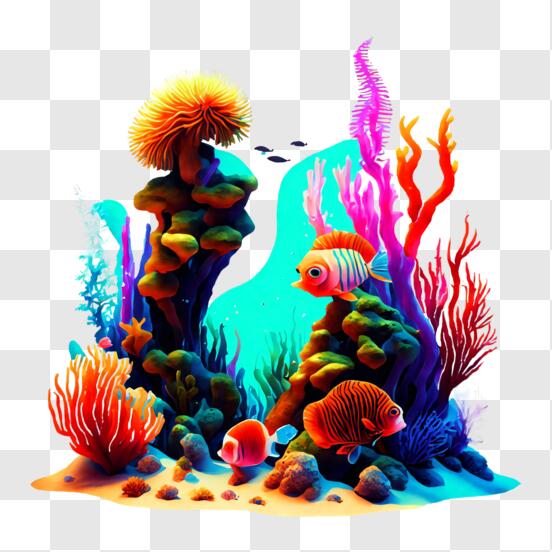 Underwater World | Cartoon Vector Illustration