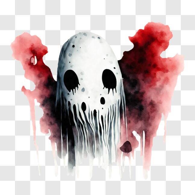 Download Haunted Church Illustration with Blood Dripping PNG Online -  Creative Fabrica