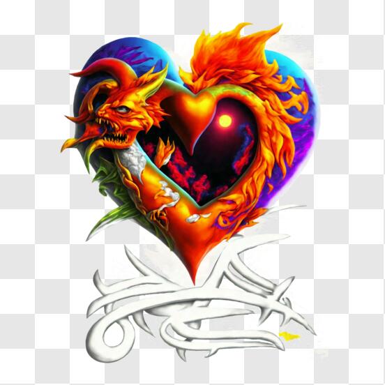 Heart Shape Clock Tattoo - Tattoos Designs