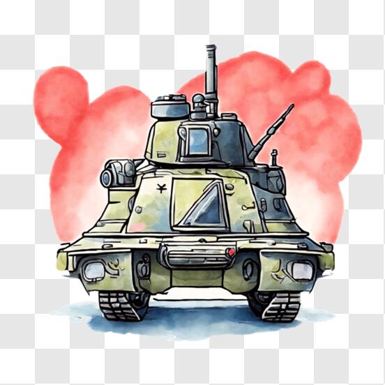 Tank drawing sketch army military design' Mouse Pad | Spreadshirt