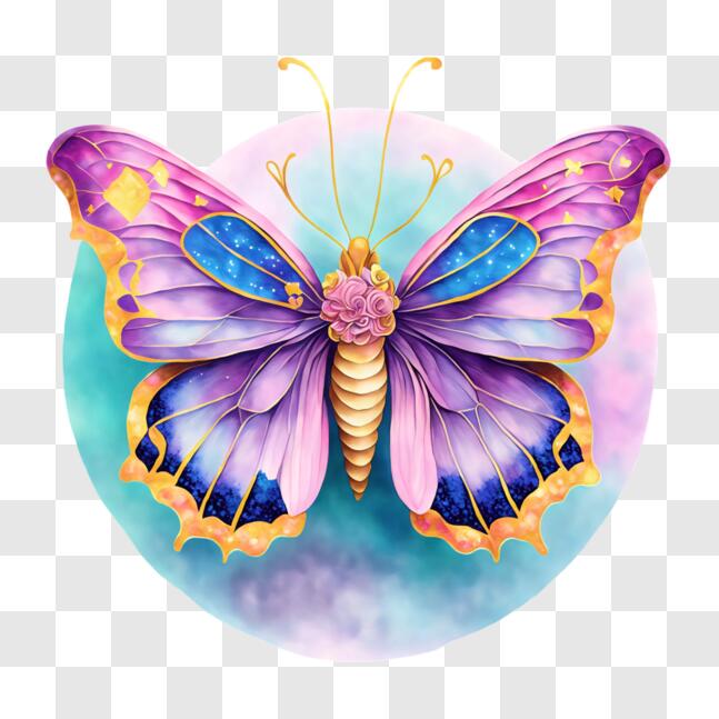 Zan Crochet: Colorfull Butterfly