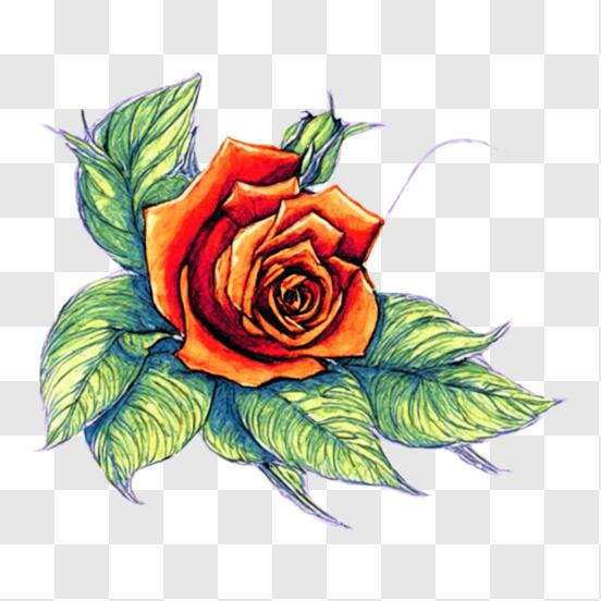 Decorative Rose Tattoo Paper Cut Design Graphic by mehide021 · Creative  Fabrica