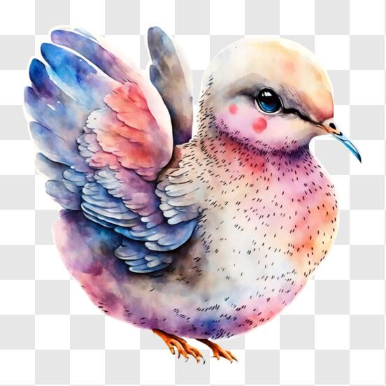 Descarga Arte de pájaros decorativos para el hogar u oficina PNG En Línea -  Creative Fabrica