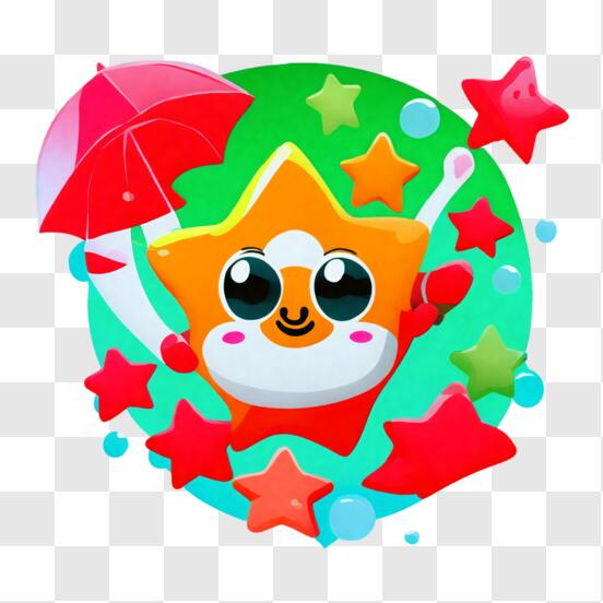 Desenho De Gatos Quadrados Com Jogos De Arte Com Guarda-chuvas