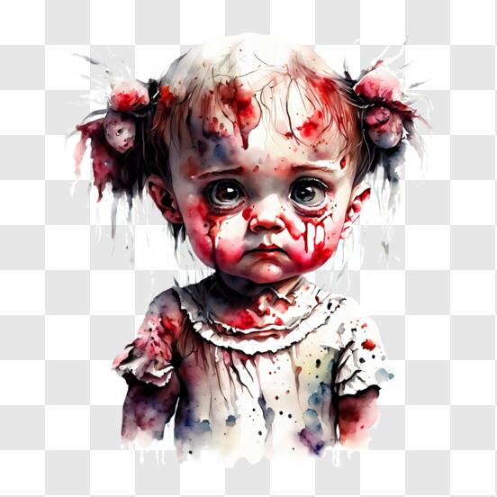 Download Bloody Bunny - Art with Horror and Gore PNG Online