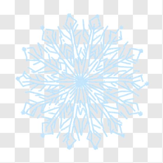 Download Beautiful Snowflake Composition PNG Online - Creative Fabrica