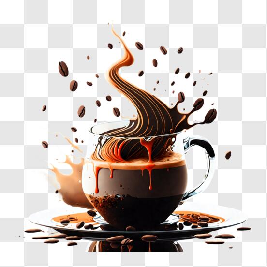 Coffee Spill PNG - Download Free & Premium Transparent Coffee