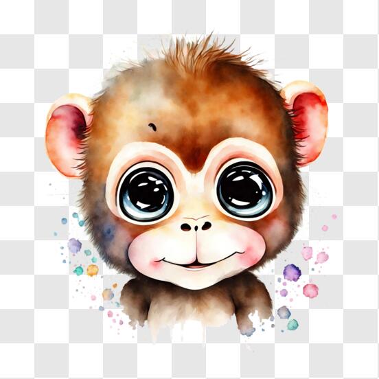 Desenho de animal macaco [download] - Designi