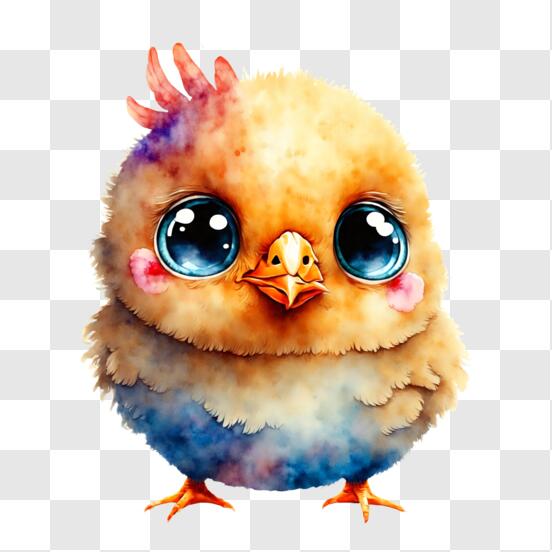 Ilustração de coruja pássaro dos desenhos animados, galo de galinhas,  criança, coração, frango png