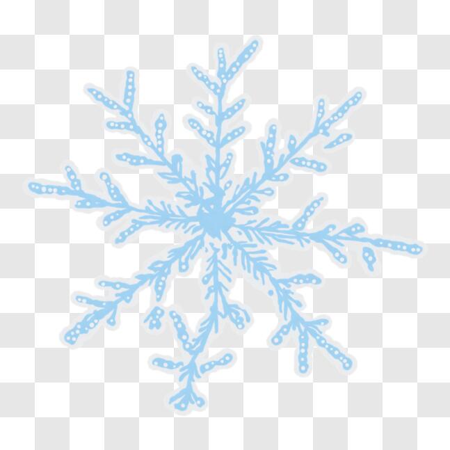 Download Beautiful Snowflake Image PNG Online - Creative Fabrica