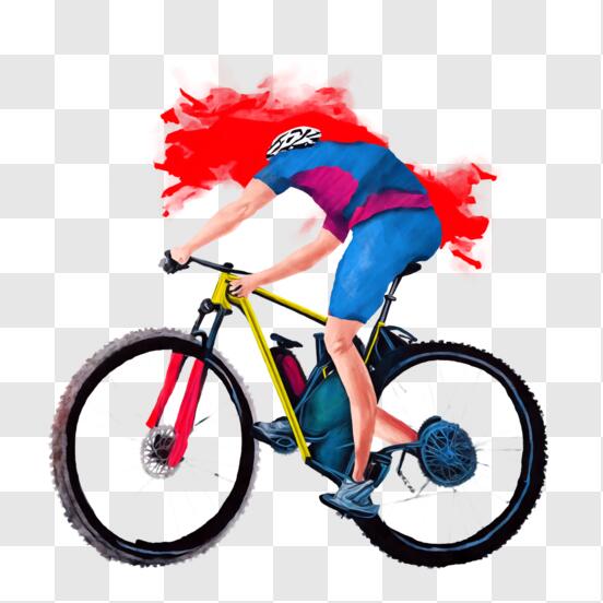 Bicicleta Infantil No Estilo Plano. ícone Colorido De Bicicleta